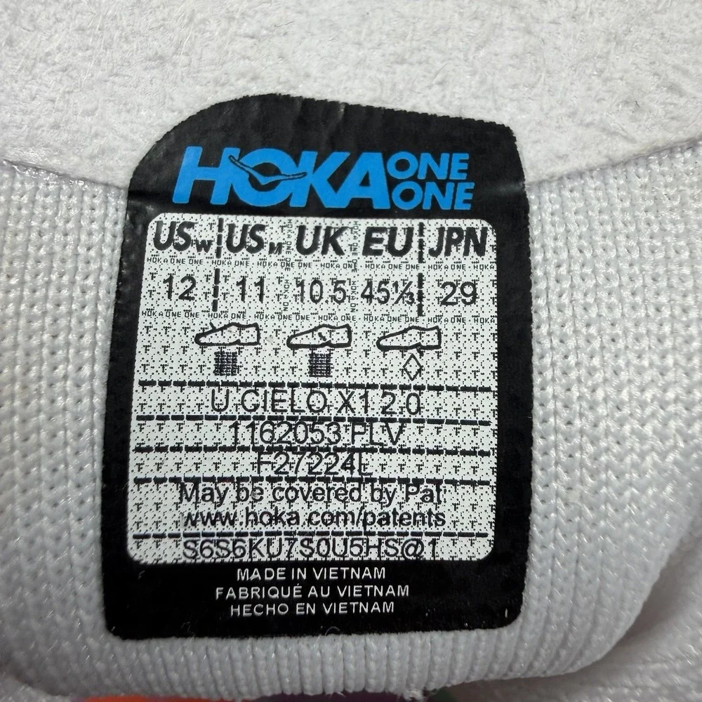 Hoka Carbon CIELO X1 2.0 Running / Racing Shoes Mens 11 Women's 12 MSRP $275